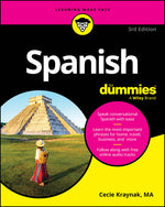Book cover for Spanish for Dummies