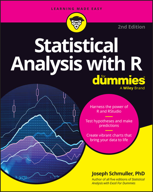 Book cover for Statistical Analysis with R for Dummies