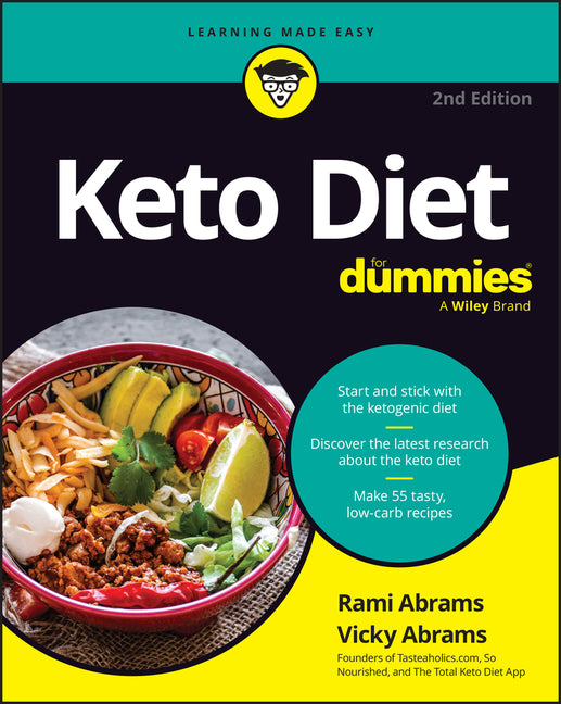 Book cover for Keto Diet for Dummies