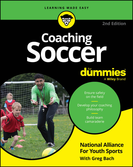 Book cover for Coaching Soccer for Dummies