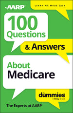 Book cover for 100 Questions & Answers about Medicare for Dummies