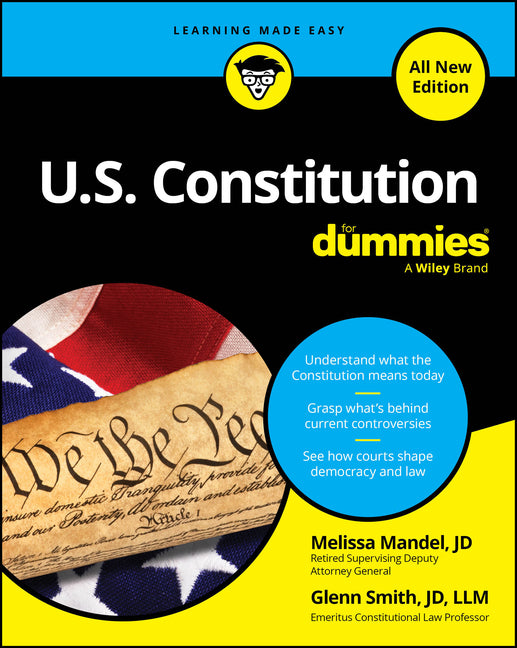 Book cover for U.S. Constitution for Dummies, All New Edition