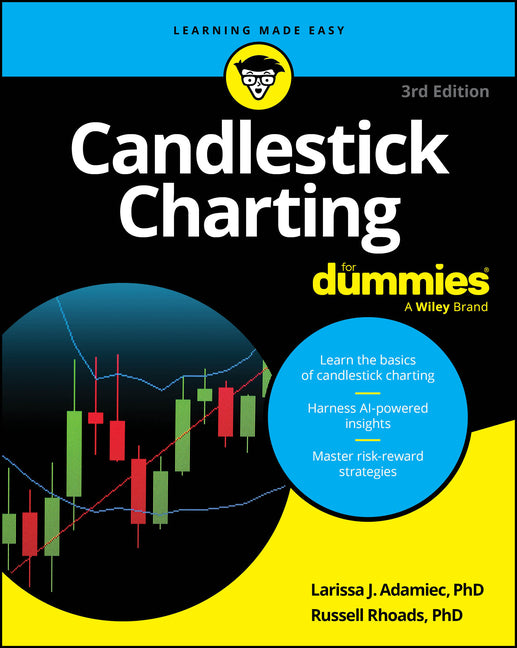 Book cover for Candlestick Charting for Dummies