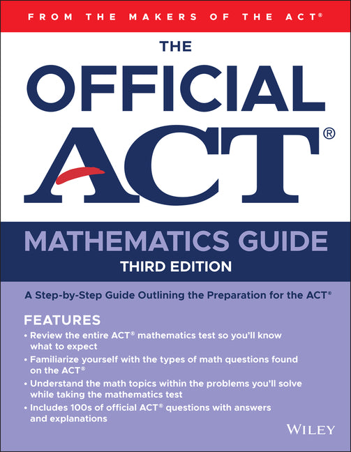 Book cover for Official ACT Mathematics Guide