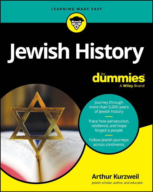 Book cover for Jewish History for Dummies