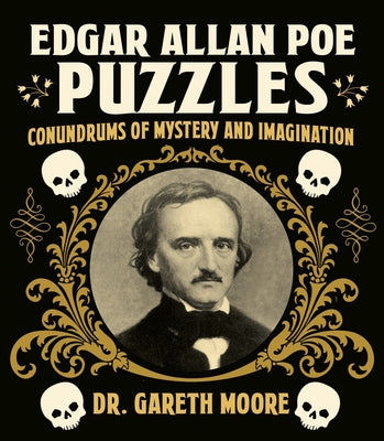 Book cover for Edgar Allan Poe Puzzles: Conundrums of Mystery and Imagination