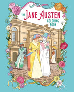 Book cover for The Jane Austen Coloring Book