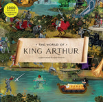 Book cover for The World of King Arthur 1000 Piece Puzzle
