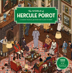 Book cover for The World of Hercule Poirot 1000 Piece Puzzle: A 1000-Piece Jigsaw Puzzle