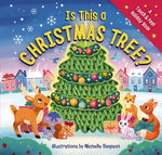 Book cover for Is This a Christmas Tree?: A Holiday Touch-And-Feel Book (Adorable Christmas Book for Young Readers)