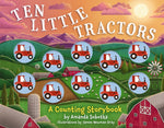 Book cover for Ten Little Tractors: A Counting Storybook