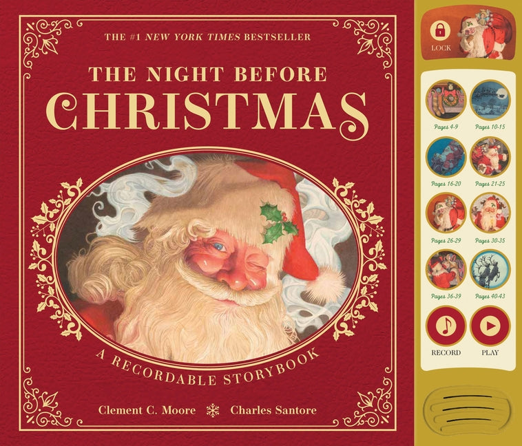 Book cover for Night Before Christmas Recordable Edition: A Recordable Storybook