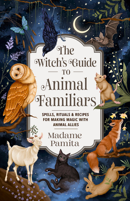 Book cover for Witch's Guide to Animal Familiars: Spells, Rituals & Recipes for Making Magic with Animal Allies