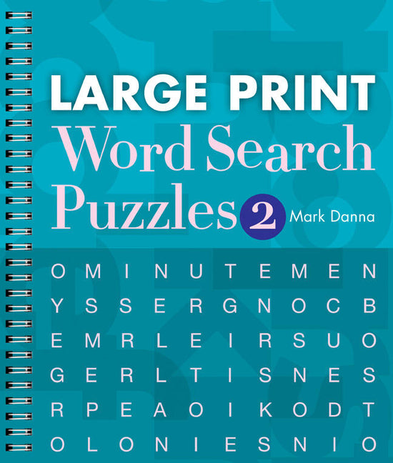 Book cover for Large Print Word Search Puzzles 2