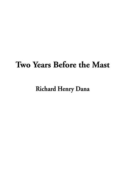 Book cover for Two Years Before the Mast