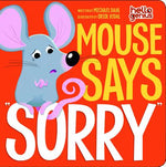 Book cover for Mouse Says Sorry