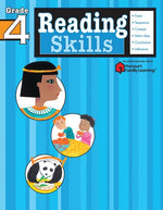 Book cover for Reading Skills: Grade 4 (Flash Kids Harcourt Family Learning)