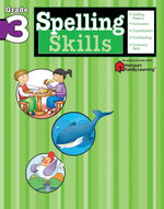 Book cover for Spelling Skills: Grade 3 (Flash Kids Harcourt Family Learning)