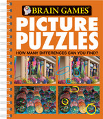 Book cover for Brain Games - Picture Puzzles #5: How Many Differences Can You Find?: Volume 5