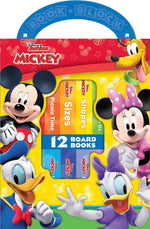Book cover for Disney Junior Mickey Mouse Clubhouse: 12 Board Books
