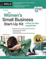 Book cover for The Women's Small Business Start-Up Kit: A Step-By-Step Legal Guide
