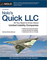 Book cover for Nolo's Quick LLC: All You Need to Know about Limited Liability Companies