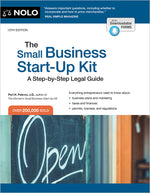 Book cover for The Small Business Start-Up Kit: A Step-By-Step Legal Guide