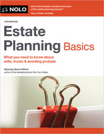 Book cover for Estate Planning Basics