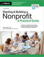Book cover for Starting & Building a Nonprofit: A Practical Guide