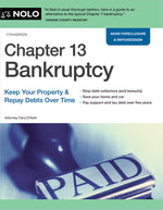 Book cover for Chapter 13 Bankruptcy: Keep Your Property & Repay Debts Over Time