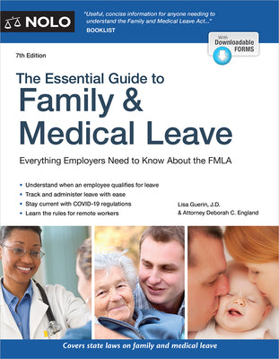 Book cover for The Essential Guide to Family & Medical Leave