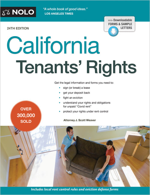 Book cover for California Tenants' Rights
