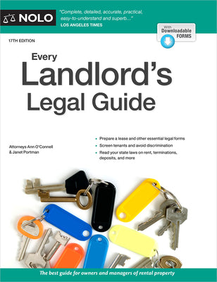 Book cover for Every Landlord's Legal Guide