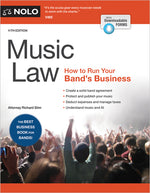 Book cover for Music Law: How to Run Your Band's Business