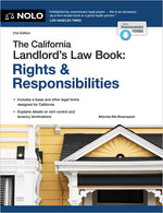 Book cover for California Landlord's Law Book: Rights & Responsibilities