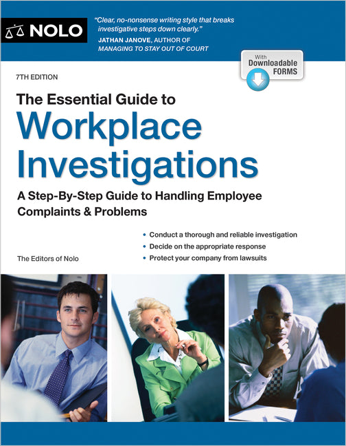 Book cover for Essential Guide to Workplace Investigations: A Step-By-Step Guide to Handling Employee Complaints & Problems