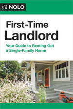 Book cover for First-Time Landlord: Your Guide to Renting Out a Single-Family Home
