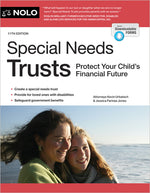Book cover for Special Needs Trusts: Protect Your Child's Financial Future