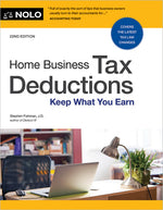 Book cover for Home Business Tax Deductions: Keep What You Earn (Twenty Second)