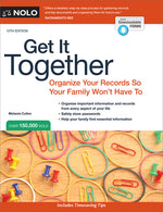 Book cover for Get It Together: Organize Your Records So Your Family Won't Have to
