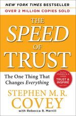 Book cover for The Speed of Trust: The One Thing That Changes Everything