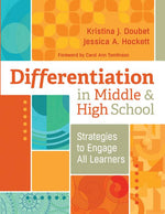 Book cover for Differentiation in Middle and High School: Strategies to Engage All Learners