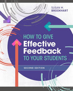 Book cover for How to Give Effective Feedback to Your Students