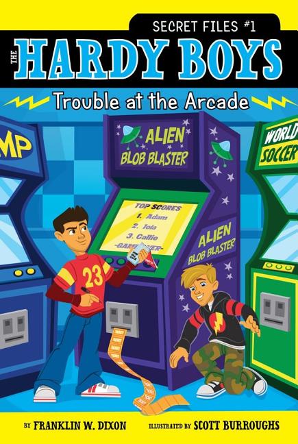 Book cover for Trouble at the Arcade