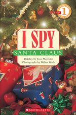 Book cover for I Spy Santa Claus