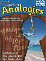 Book cover for Unlocking Analogies Reproducible Middle School