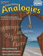 Book cover for Unlocking Analogies Reproducible Middle School (2008)