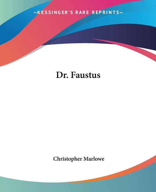 Book cover for Dr. Faustus