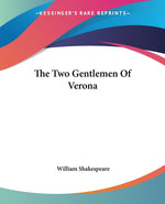 Book cover for Two Gentlemen of Verona