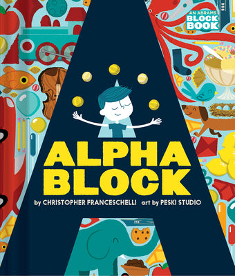 Book cover for Alphablock (an Abrams Block Book)